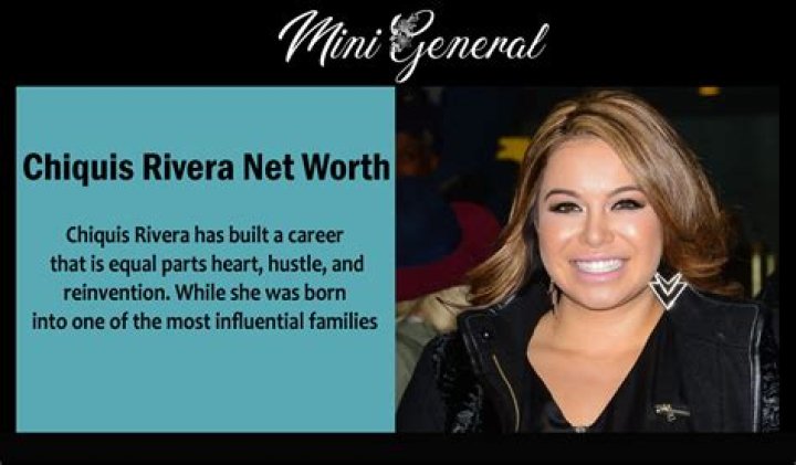 Chiquis Rivera’s Net Worth, Age, Height, Weight, Husband, Kids, Bio-Wiki