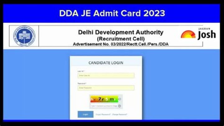 DDA JE Admit Card 2023 : हुआ जारी, जल्दी करें डाउनलोड