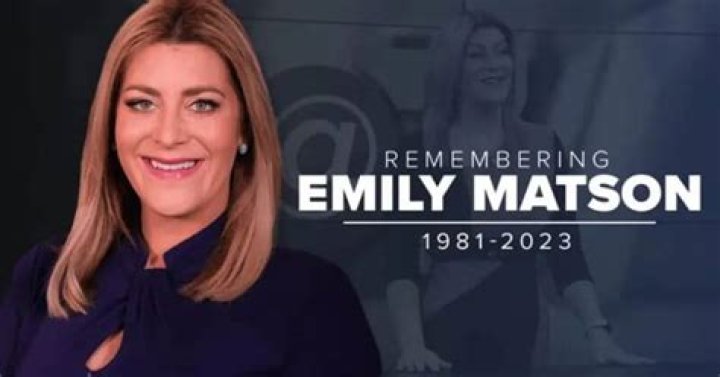 Emily Matson Death Cause And Obituary : What Happened To News Anchor Emily Matson? - SarkariResult