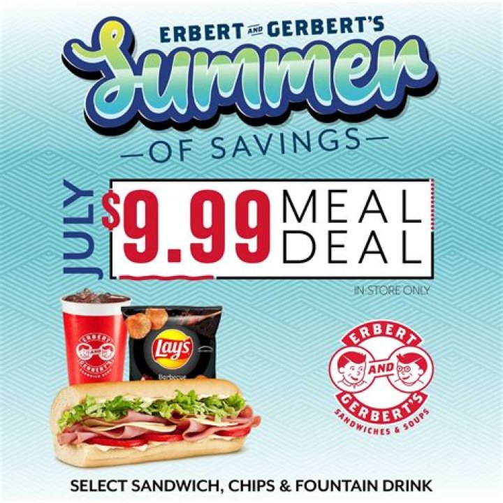 Erbert & Gerbert's Menu and Prices - SarkariResult