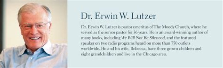 Erwin Lutzer Net Worth, Income, Salary, Earnings, Biography