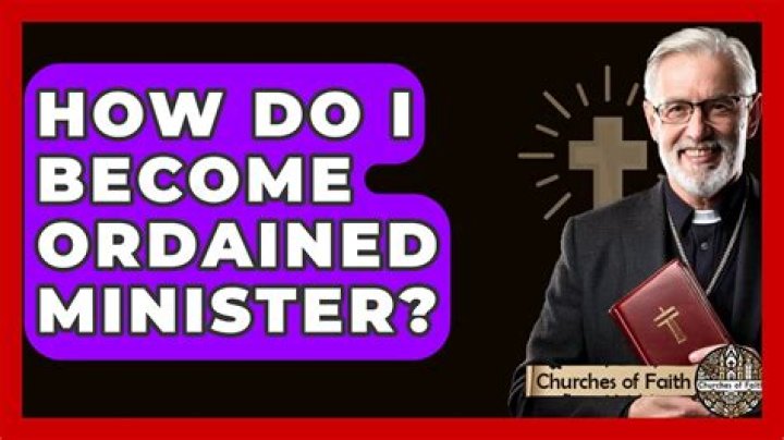 How to become ordained in nj