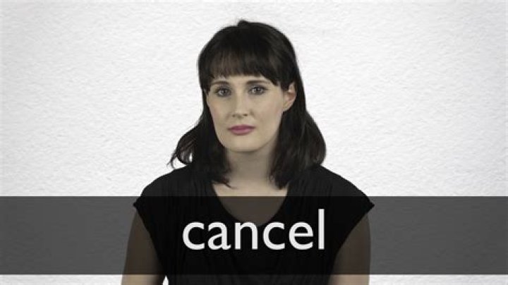 How to pronounce cancel