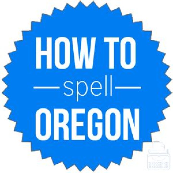 How to spell oregon