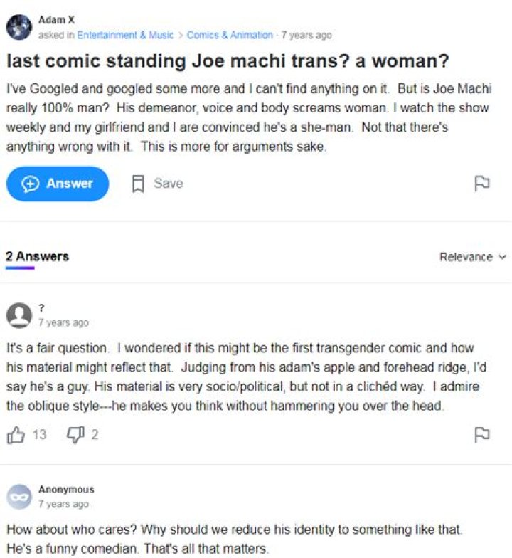 Is Joe Machi Trans? 10 Facts To Know About