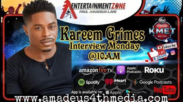 Kareem J. Grimes Net Worth