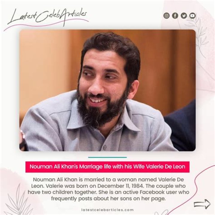 Nouman Ali Khan Wife Valerie De Leon And Spiritual Abuse Allegations Exposed