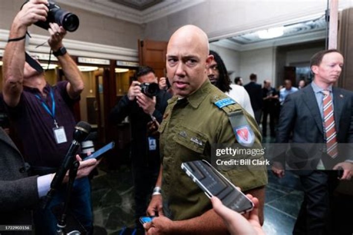 Rep. Brian Mast Donning Israeli Military Attire on Capitol Hill in Response to Rashida Tlaib's Palestinian Flag Display - SarkariResult