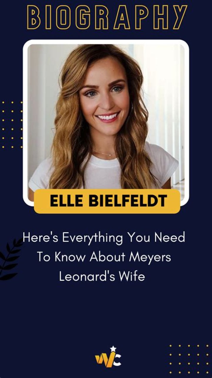Who is Elle Bielfeldt? Meet Meyers Leonard’s Wife
