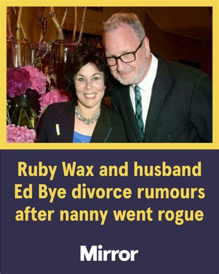 Who Is Ruby Wax Husband Ed Bye? His Net Worth And Instagram