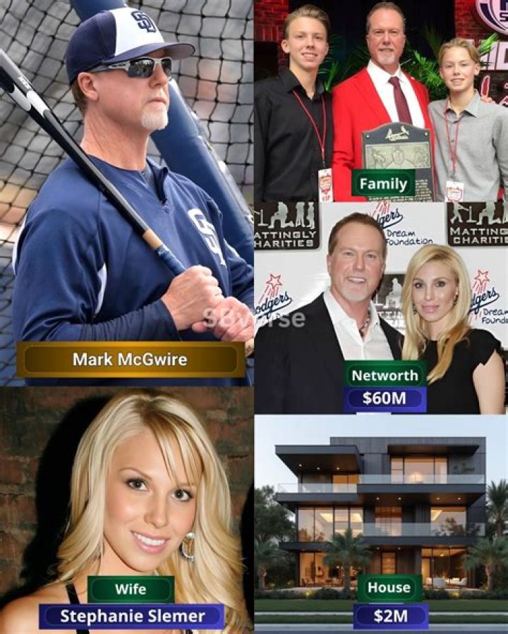 Who was Mark McGwire’s first wife? How long has Mark McGwire been married?